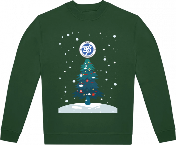 B&C - B67 Christmas Jumper Adults - Bottle Green