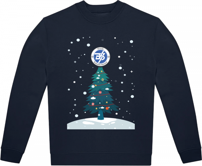 B&C - B67 Christmas Jumper Kids - Navy