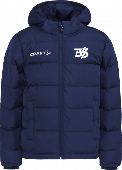 Craft - B67 Winter Jacket Kids (Embroided) - Marineblauw