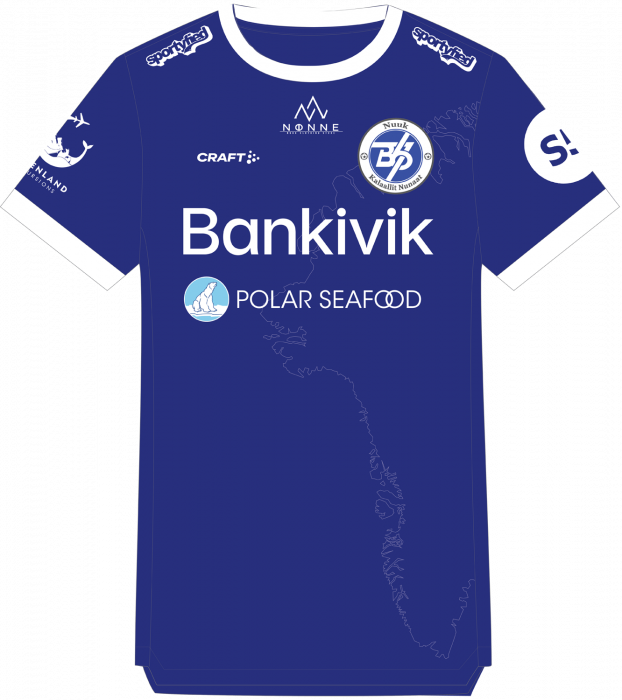 Craft - B67 Home Jersey Nønne - Royal Blue